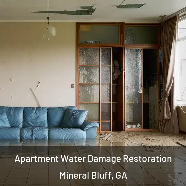  Apartment Water Damage Restoration Mineral Bluff, GA