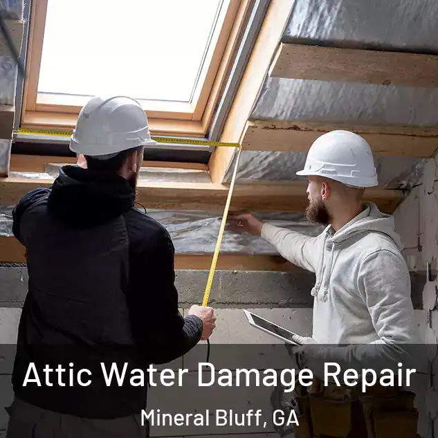  Attic Water Damage Repair Mineral Bluff, GA