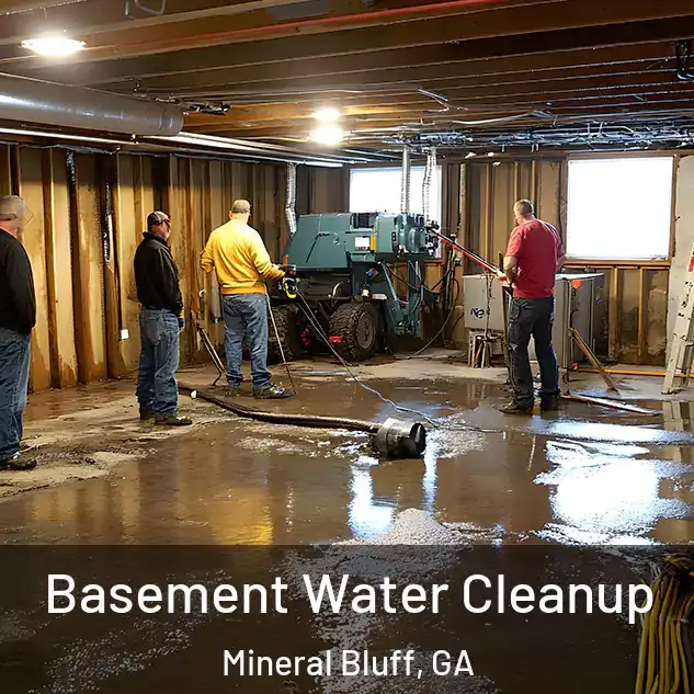  Basement Water Cleanup Mineral Bluff, GA