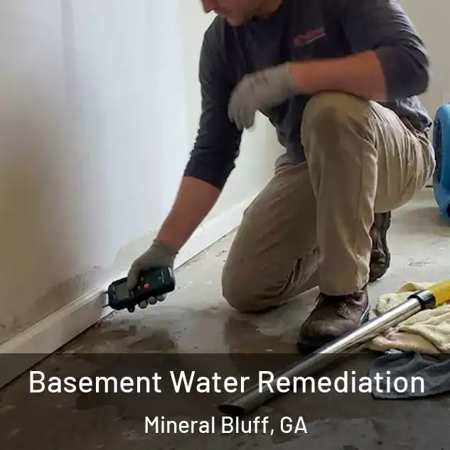  Basement Water Remediation Mineral Bluff, GA