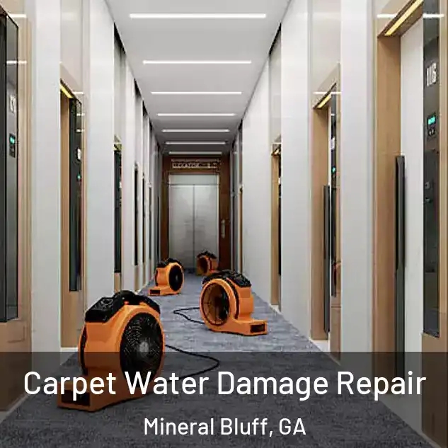  Carpet Water Damage Repair Mineral Bluff, GA