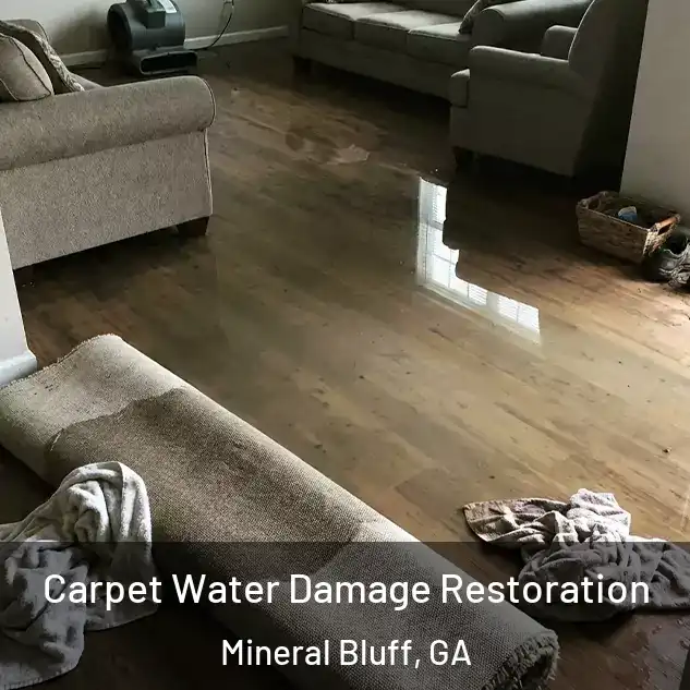  Carpet Water Damage Restoration Mineral Bluff, GA