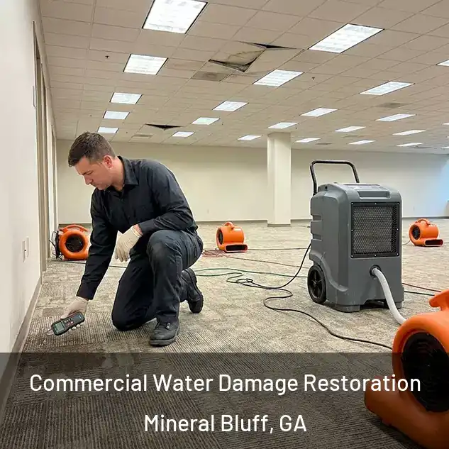  Commercial Water Damage Restoration Mineral Bluff, GA