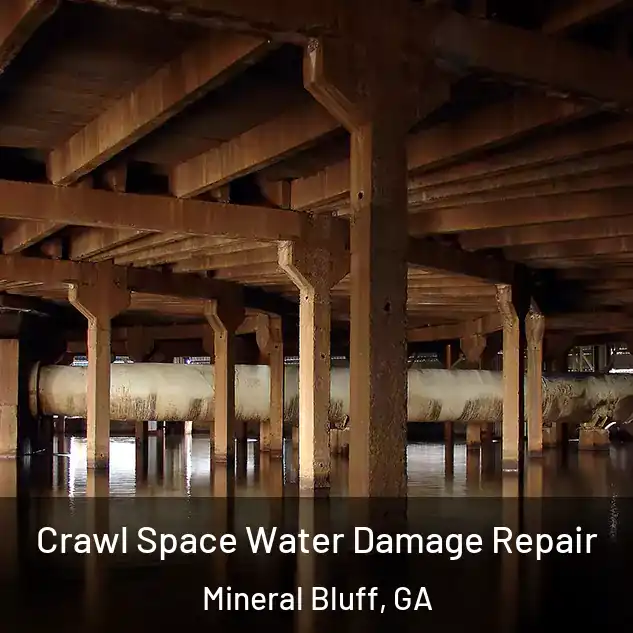  Crawl Space Water Damage Repair Mineral Bluff, GA