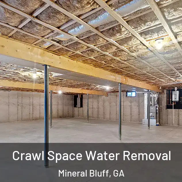  Crawl Space Water Removal Mineral Bluff, GA