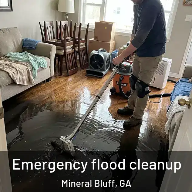  Emergency flood cleanup Mineral Bluff, GA