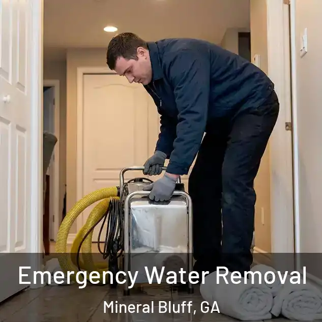  Emergency Water Removal Mineral Bluff, GA
