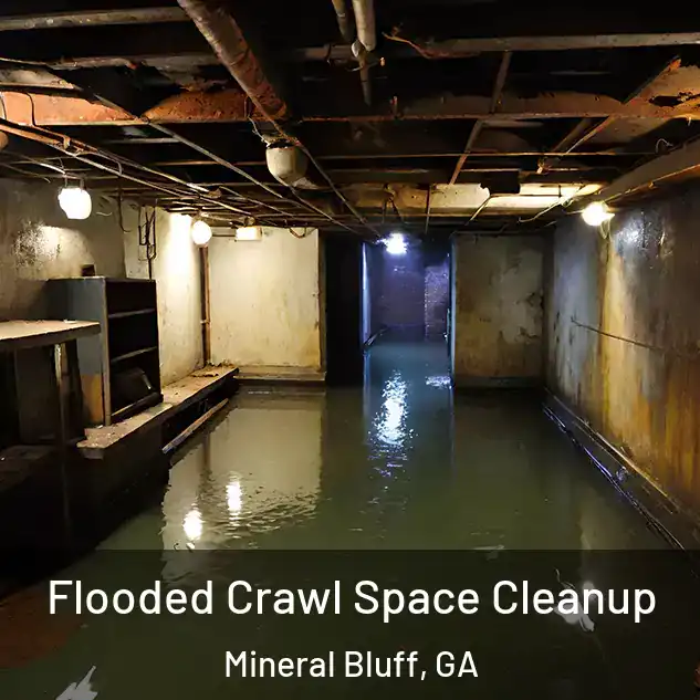  Flooded Crawl Space Cleanup Mineral Bluff, GA