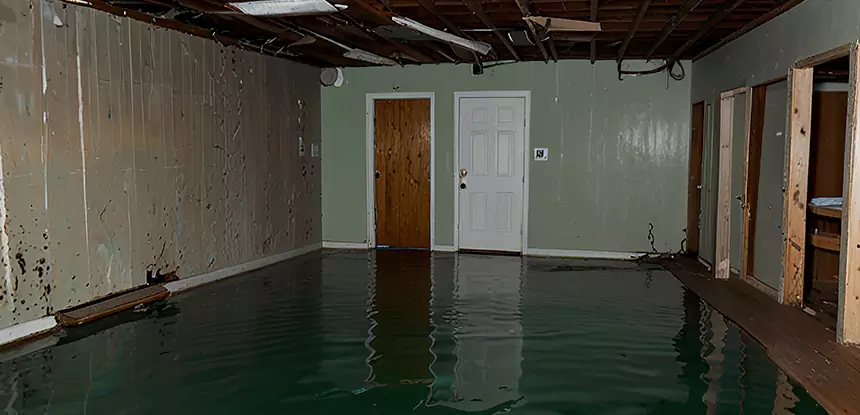 Basement Restoration Water Damage Mineral Bluff