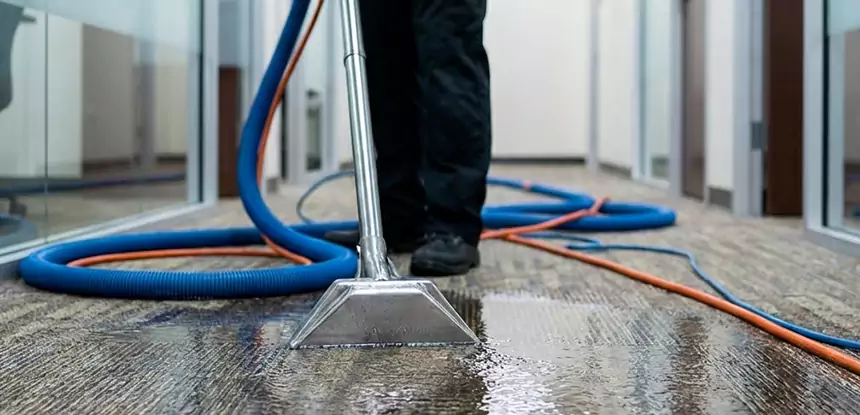 Soaked Carpet Restoration in Mineral Bluff