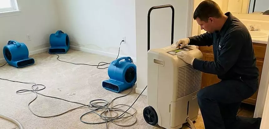 Water Damage Restoration in Mineral Bluff