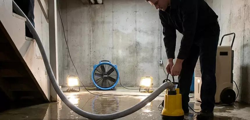 Commercial Water Damage Repair in Mineral Bluff