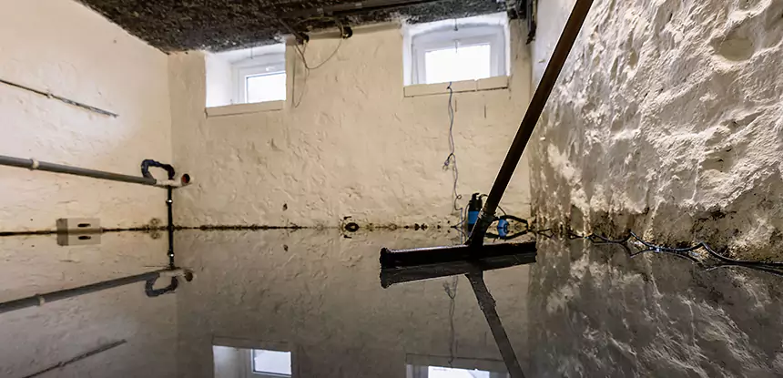 Basement Water Cleanup in Mineral Bluff