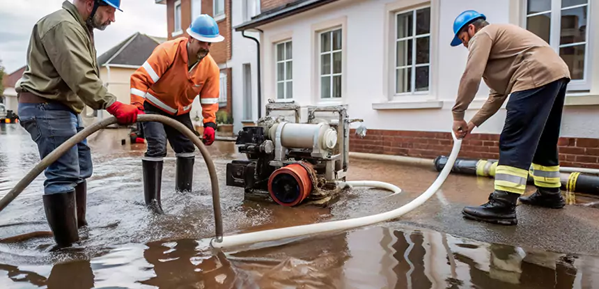 Sewage Spill Cleanup Mineral Bluff