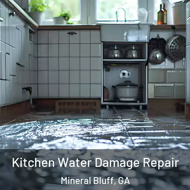  Kitchen Water Damage Repair Mineral Bluff, GA