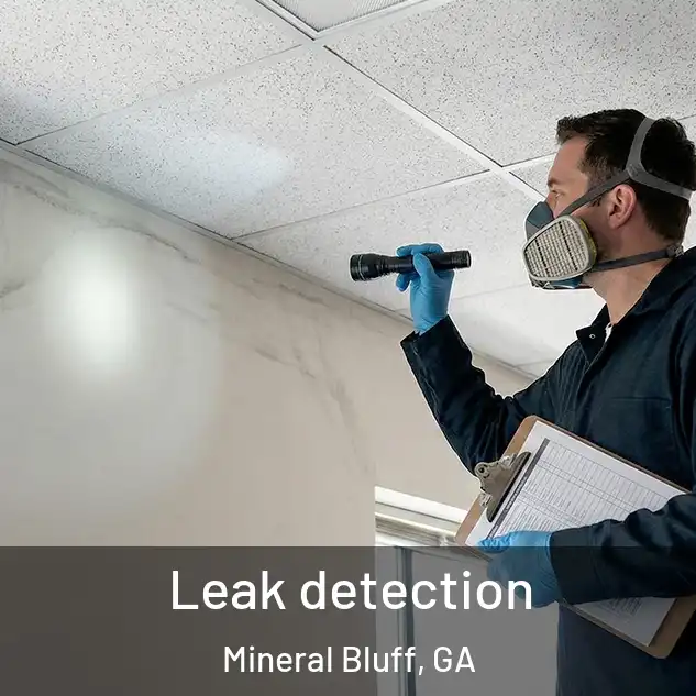  Leak detection Mineral Bluff, GA