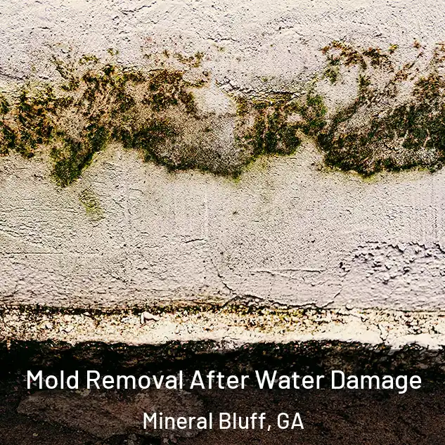  Mold Removal After Water Damage Mineral Bluff, GA