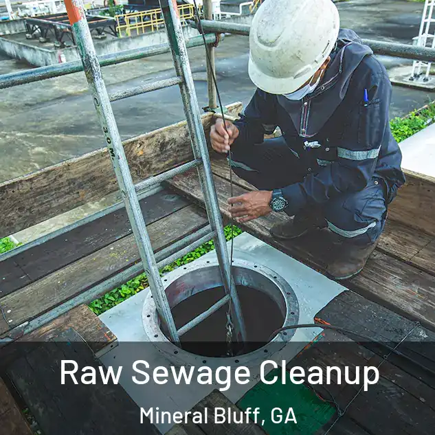  Raw Sewage Cleanup Mineral Bluff, GA