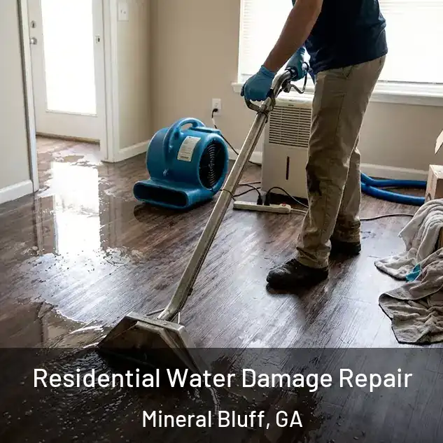  Residential Water Damage Repair Mineral Bluff, GA