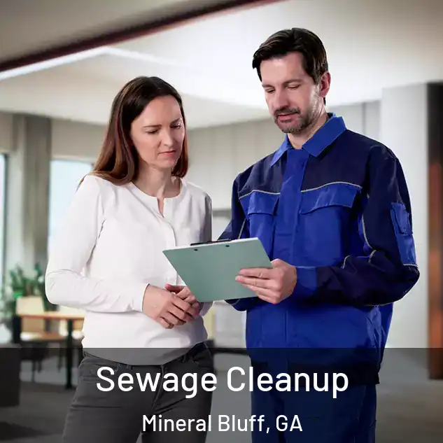  Sewage Cleanup Mineral Bluff, GA