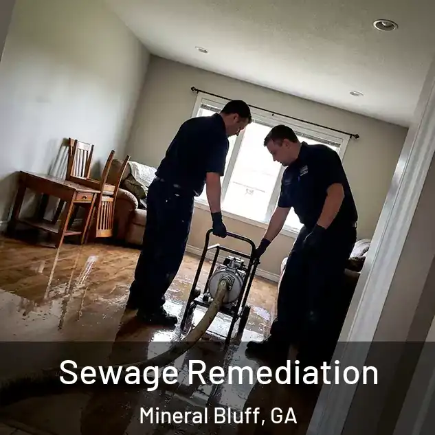  Sewage Remediation Mineral Bluff, GA