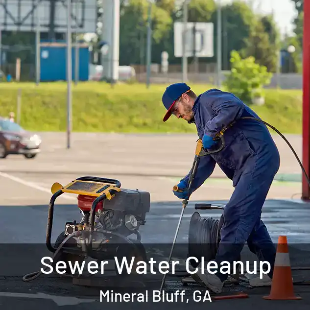  Sewer Water Cleanup Mineral Bluff, GA