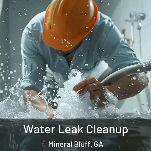 Water Leak Cleanup Mineral Bluff, GA