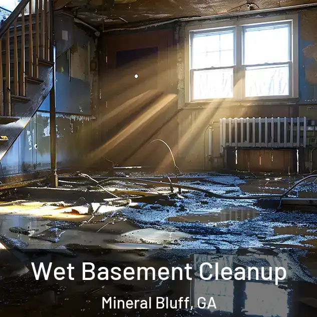  Wet Basement Cleanup Mineral Bluff, GA